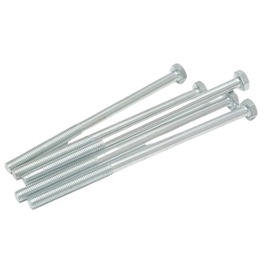 Perno de Acero Hexagonal con Rosca Completa Extendida, Clase 10.9 y 12.9, Personalizado, Galvanizado en Zinc - Product Image 1