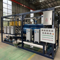 Usine de pyrolyse de pneus usés de chauffage électrique 100kg-15tpd Convertir le plastique des pneus en machine de recyclage du plastique du noyau du moteur de mazout