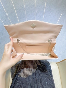 Colorful Stoners <strong>Clutches</strong> Women Pleated <strong>Wedding</strong> <strong>Guest</strong> Bridesmaid Evening <strong>Bags</strong> Pastel Plain Colors Handbag Envelope <strong>Clutch</strong> Purse - Product Image 4