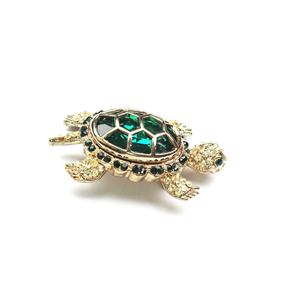 Schildpadden Strass Legering Schildpad Gevormde Mooie Broche Chi Eta Phi Custom Mam Mu Alpha Mu Ncnw Delta Ak Zeta Gamma - Product Image 1