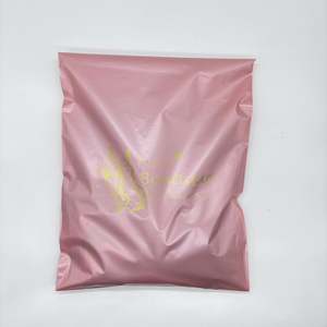 Bolsa de Envío Rosa con Logotipo Personalizado para Ropa, Sudaderas, Bolsas de Correo Ecológicas, Compostables y Sostenibles - Product Image 5