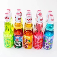 Boissons exotiques japonaises 200ML Hata Wave Soda Boisson gazeuse fruitée Eau gazeuse Boisson gazeuse