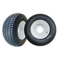 20*8-10 Roue gonflable pour équipement de machines agricoles Nouvelle roue pneumatique avec roulement à billes à rouleaux en caoutchouc d'acier