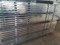 Cale en acier inoxydable de haute qualité, revêtue de zinc, haute résistance, pour les bâtiments de bureaux et les applications de cloisons sèches.