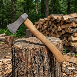Venta al por mayor de cabezas de hacha Tomahawk OEM de acero de alto carbono de grado industrial, tácticas, duraderas, para supervivencia al aire libre, con mango de acero y 3 cuchillas de corte - Product Image 2