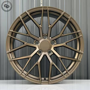 Jantes en alliage d'aluminium GPW Bronze Monoblock forgées 19x8.5 19x9.5 19x11 19 pouces 20 21 22 pouces 5x112 pour bmw G30 X6 <span class=keywords><strong>Audi</strong></span> <span class=keywords><strong>Sq5</strong></span> - Product Image 3