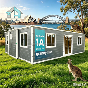 Casa Prefabbricata Modulare Completamente Attrezzata con Isolamento Termico, Approvata AU, per Anziani, Abitazione Privata in Giardino - Stile Granny Flat Australiano - Product Image 1