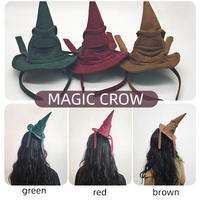 Harry Sorcière Potter Chapeau de Magicien Bandeau Halloween Dress Up Cosplay Costume Accessoires
