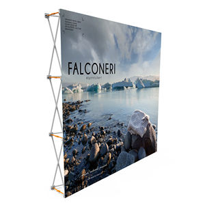 10'Wx8'H الجدار العظيم قماش إعلان خلفية الصين بالجملة المحمولة الحدث خلفية تقف على كشك العرض التجاري - Product Image 3