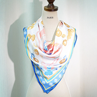 Foulard Hijab en Soie de Mûrier 100% Premium 90x90 avec Logo Personnalisé Vente en Gros Écharpes en Soie Sergée de Haute Qualité 14 MM