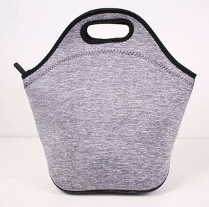 Sac à déjeuner isotherme pour enfants, réutilisable, lavable, en néoprène extra épais, avec poche extérieure - Product Image 4