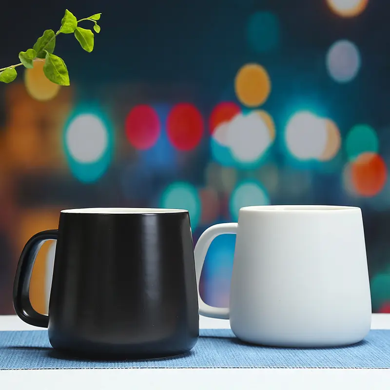 Amazon Top Seller Custom Logo Simple Blank Ceramic Coffee Mug with Handle