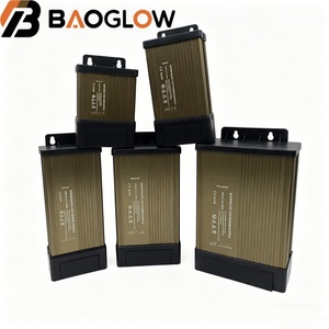 AC 187-260V DC12V IP43 กันน้ำสำหรับภายนอกอาคาร 400W 60W 120W 200W 300W โมดูลจ่ายไฟ LED ไดรเวอร์ LED สำหรับสวิตช์ไฟแถบ LED - Product Image 1
