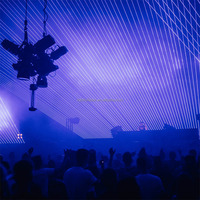 Barre laser d'animation à 6 têtes de lumière laser de scène RGBW de 12watts en gros pour la technologie de soirée DJ Dancing Floor; Économiquement