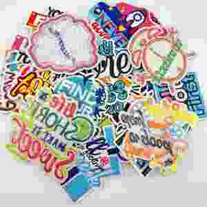 Frases de Energía Positiva, Visualización de Texto, Creatividad, Bordado, Parches Termoadhesivos con Frases - Product Image 6