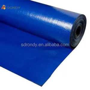 Telone di tela impermeabile tessuto semplice impermeabile Tote Roll fabbrica PE altro tessuto porcellana-tela Pvc * 16 5*6-14 6 metri RONDY