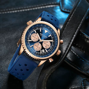 นาฬิกาควอตซ์ Megir รุ่น 2236 สไตล์หรูหราสำหรับผู้ชาย - กันน้ำ พร้อมฟังก์ชันโครโนกราฟ สายรัดข้อมือ ผลิตในประเทศจีน - Product Image 4