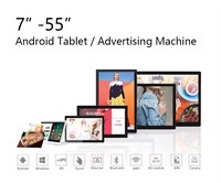 Marco de Fotos Digital de 15.4 Pulgadas con Pantalla Táctil, Tablet PC Android 11 para Señalización Comercial, Rockchip Quad Core 4GB+64GB