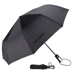 Parapluies pliants de voyage à ouverture automatique de haute qualité, parapluie personnalisé avec impression de logo - Product Image 1