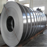 Bande de cerclage métallique en acier de haute qualité Q195, Q235, Q345B, DB460, peinte en noir, bleue, en acier, bande d'acier revêtue de zinc carbone