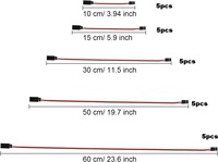 Cable de Extensión para Servo RC Holly JR Plug (Macho-Hembra) de Alta Calidad, PVC y Cobre, Longitud y Color Personalizables para Control Remoto