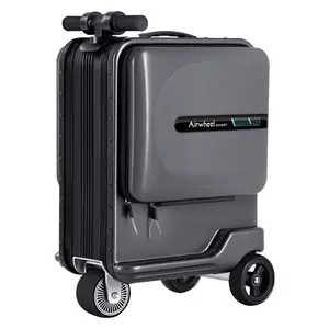 2024 gran oferta de fábrica para viajes al aire libre puede sentarse personas recargable conducción RC equipaje caja de embarque inteligente maleta 20 pulgadas