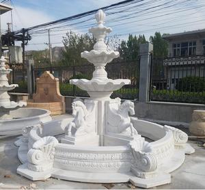 <span class=keywords><strong>Pegaso</strong></span> de mármol blanco para exteriores, fuente de caballo corriendo, venta al por mayor - Product Image 5