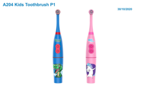 Cepillo de Dientes Eléctrico para Niños de Marca Privada Personalizada, Diseño Oscilante Ligero, Cerdas Extra Suaves, Funciona con Batería, Cepillo de Dientes Sónico - Product Image 2