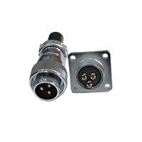 Connecteur série HS20 3 broches mâle et femelle WS20 adapté aux encodeurs et compteurs de haute précision avec résistance aux chocs 50G