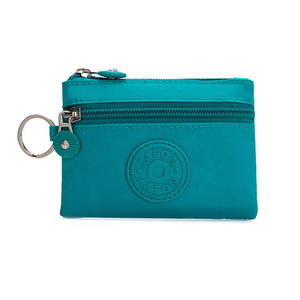 Wholesale Cute Mini Card Holder Coin <b>Wallet</b> Custom <b>Small</b> Bag Waterproof Oxford Fabric Keychain Purse for Promotional Backpacks - Product Image 2