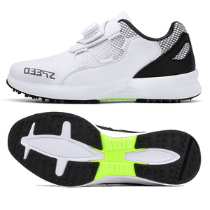 Sepatu golf pria-Zapatillas deportivas personalizadas para hombre, Zapatos <span class=keywords><strong>de</strong></span> deporte informales con fijación giratoria automática, venta al por mayor, <span class=keywords><strong>2022</strong></span> - Product Image 2