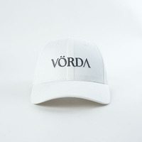 Casquette de baseball structurée à 6 panneaux en coton de haute qualité avec logo brodé, visière incurvée, unisexe, sport