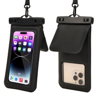 Sac étanche Yuanfeng pour téléphone, compatible écrans 7 pouces, en PVC et ABS, multi-marques, design flottant, style sacoche arrière