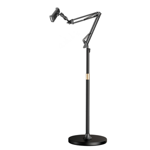 Aluminum Metal Universal Adjustable Height Foldable <b>Tablet</b> PC Mobile Phone <b>Stand</b> Floor <b>Stand</b> Guangdong Made - Product Image 5