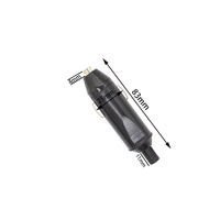 12V 24V noir mâle voiture allume-cigare prise chargeur adaptateur Jack connecteur véhicule accessoires avec fusible 10A