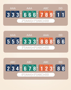 Juego <span class=keywords><strong>de</strong></span> Lógica Digital Ailuo, Number Rush, Juego Educativo Familiar para Padres e Hijos, Juego <span class=keywords><strong>de</strong></span> <span class=keywords><strong>Mesa</strong></span> <span class=keywords><strong>de</strong></span> Monopolio Matemático y Lógico - Product Image 3