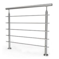 Haute qualité Design moderne tige garde-corps poteau barre tuyau en acier inoxydable balustrades mains courantes escalier garde-corps conception