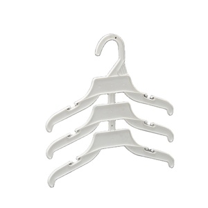 Shop Cheap Custom Logo Plastic Children Clothes <strong>Multi</strong> Layer <strong>Hanger</strong> - Product Image 1