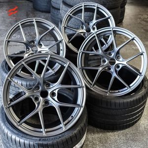 SW Roues forgées TS-5 personnalisées 18-20 ''5x114.3 5x120 5x112 Jantes de voiture Roues concaves pour <span class=keywords><strong>BMW</strong></span> G80 M3 G82 M4 Tesla Model 3 Supra - Product Image 4