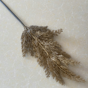 Vente en gros d'herbe de <span class=keywords><strong>pampa</strong></span> fleurs artificielles herbe de riz <span class=keywords><strong>artificielle</strong></span> en plastique herbe de blé colorée pour la décoration intérieure de mariage - Product Image 5