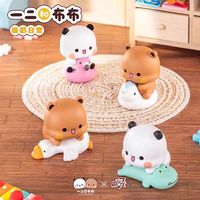 Nueva Llegada, 100% Original, Figuras de PVC de la Serie V3 de la Vida Diaria de la Pareja Bubu Dudu, Caja de 12 Piezas, Caja Sorpresa de Figuras Coleccionables