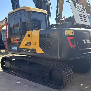 Great Performance VOLVO 140 EC140 Construction Digger with Good Condition 14Ton <b>Used</b> VOLVO EC140 Crawler Excavator for sale - Product Image 1