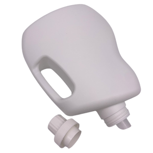 Bouteille en plastique HDPE personnalisée de 2 L pour détergent et blanchiment, avec poignée de transport et <span class=keywords><strong>bec</strong></span> verseur - Product Image 4