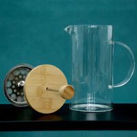 French Press Kopi Borosilikat Berkualitas Tinggi Harga Grosir Murah 350ml Pembuat Kopi French Press