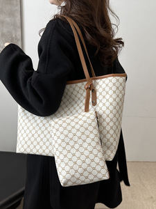 <span class=keywords><strong>Sac</strong></span> fourre-tout de luxe en cuir PU pour femme, <span class=keywords><strong>sac</strong></span> à <span class=keywords><strong>bandoulière</strong></span> de marque <span class=keywords><strong>avec</strong></span> <span class=keywords><strong>chaîne</strong></span>, grand <span class=keywords><strong>sac</strong></span> à main pour femme <span class=keywords><strong>avec</strong></span> fermeture éclair – Grande vente - Product Image 5