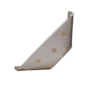 Support d'angle en acier inoxydable en forme de L à 90 degrés pour meubles, connecteur d'étagère, accessoire de quincaillerie durable - Product Image 3
