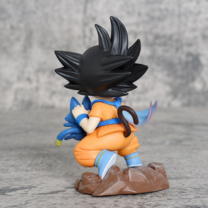 10CM Anime Figure Dragon Z Balls <span class=keywords><strong>Enfance</strong></span> Goku Personnage Modèle Ornement Action - Product Image 3