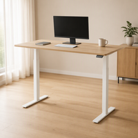 Bureau debout électrique à double moteur |   Bureau assis-debout réglable en hauteur de qualité commerciale pour postes de travail de bureau