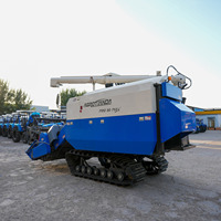 Moissonneuse-batteuse à riz 88/102/112HP avec réservoir petit/grand