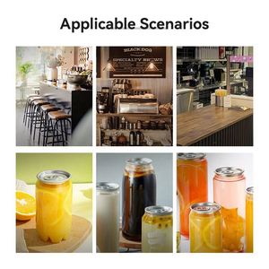 Máquina Selladora de Latas Automática Multifuncional para Bebidas y Té de Burbujas, Eléctrica 220V/110V, Personalizable, de Hierro y Aluminio, en Oferta - Product Image 4
